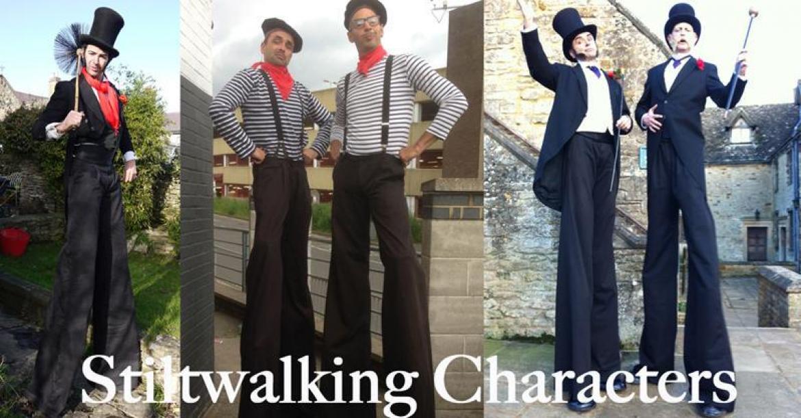 Stilt Walking Characters