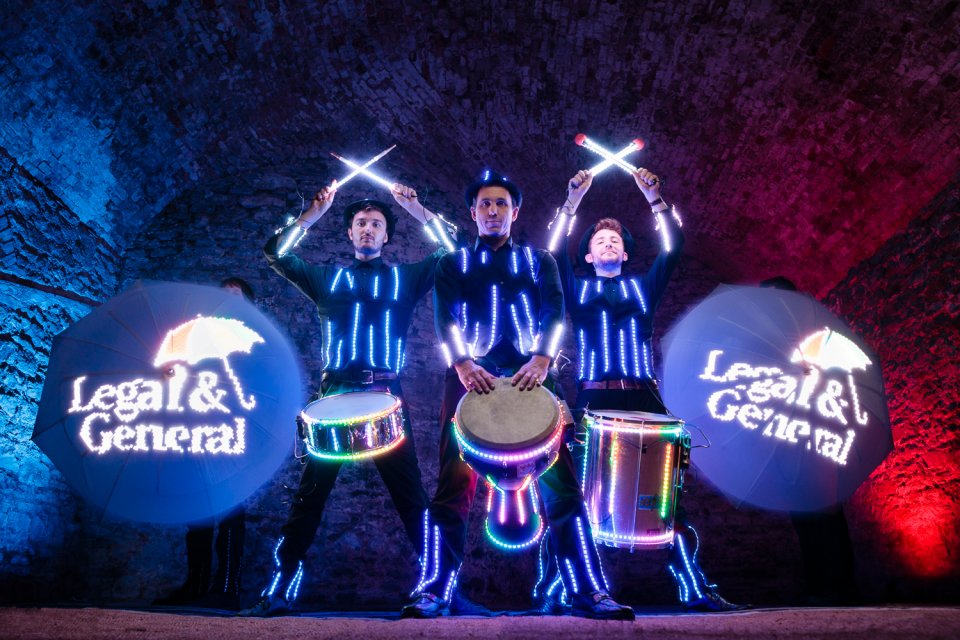 Glow Drummers Gallery